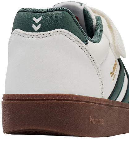 Hummel Sko - Handball Perfekt SP JR - White/Dark Forest