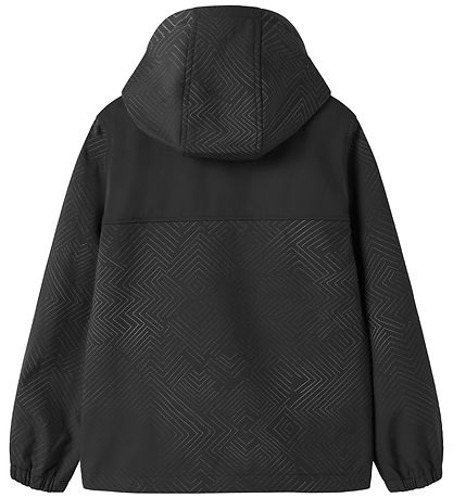 Name It Softshelljakke m. Fleece - NkmAlfa - Sort