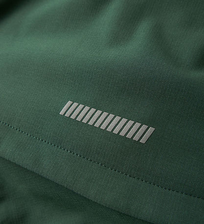 Name It Softshell m. Fleece - NkmAlfa - Jungle Green
