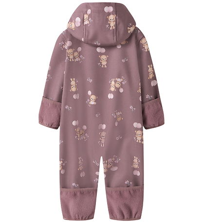 Name It Softshelldragt m. Fleece - NbfAlfa - Wistful Mauve