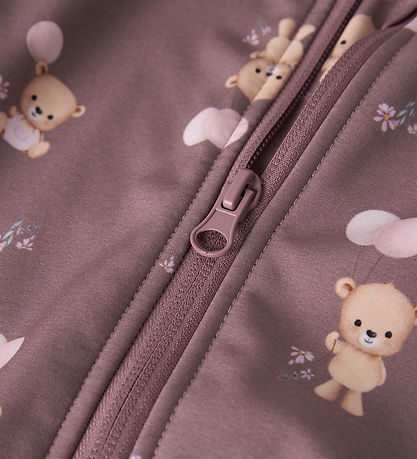 Name It Softshelldragt m. Fleece - NbfAlfa - Wistful Mauve