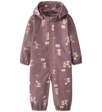 Name It Softshelldragt m. Fleece - NbfAlfa - Wistful Mauve