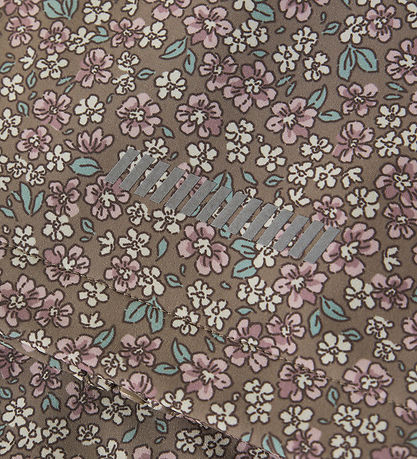 Name It Softshelljakke m. Fleece - NmfAlfa - Brown Lentil/Flower