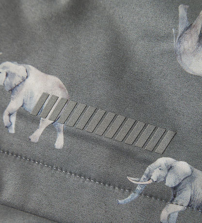 Name It Softshelljakke m. Fleece - NmmAlfa - Quiet Shade/Elephan