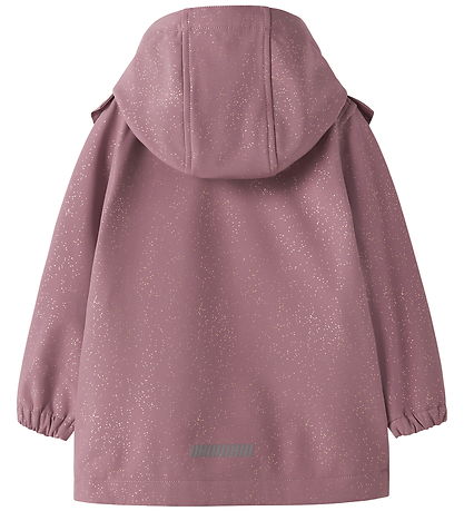 Name It Softshelljakke m. Fleece - NmfAlfa - Wistful Mauve