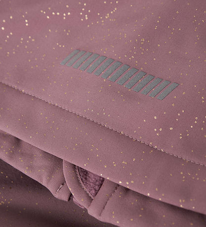 Name It Softshelljakke m. Fleece - NmfAlfa - Wistful Mauve