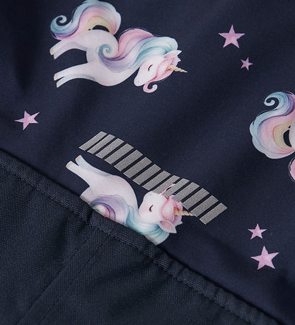 Name It Softshelldragt m. Fleece - NmfAlfa - Naval Academy/Fairy
