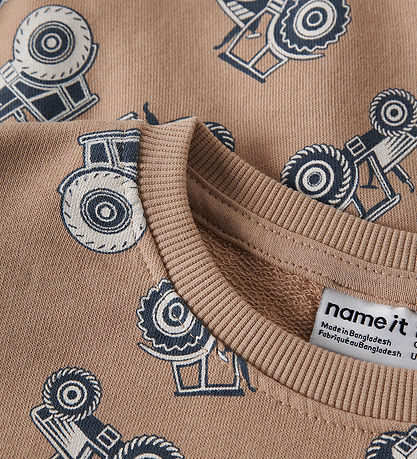 Name It Sweatshirt - NmmVifelix - Sesame/Tractor