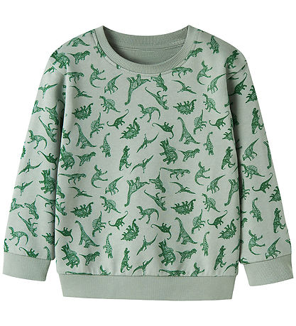 Name It Sweatshirt - NmmVifelix - Green Millieu/Dino