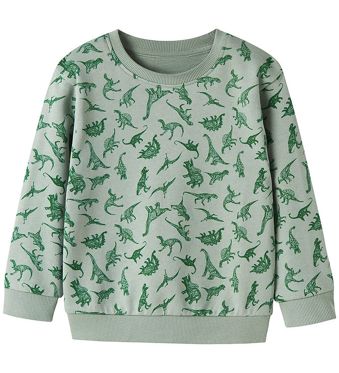 Name It Sweatshirt - NmmVifelix - Green Millieu/Dino