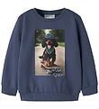 Name It Sweatshirt - NmmVoto - Vintage Indigo/Skater Dog