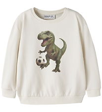 Name It Sweatshirt - NmmVoto - Antique White/Dino Football