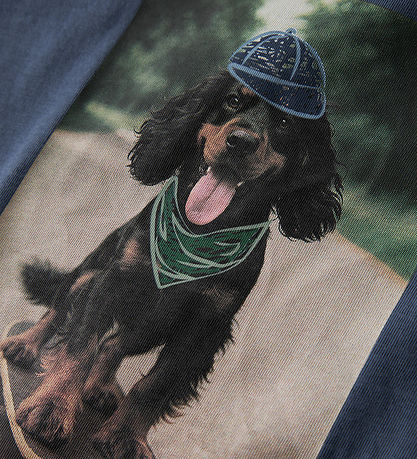 Name It Bluse - NmmVoto - Vintage Indigo/Skater Dog