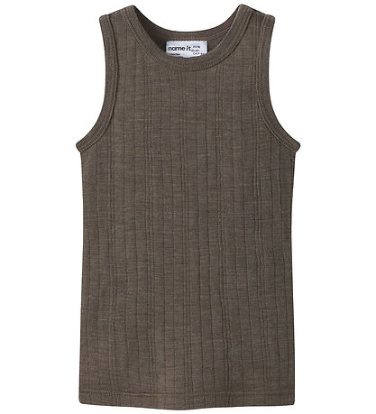 Name It Undershirt - Wool - NmmWang - Morel