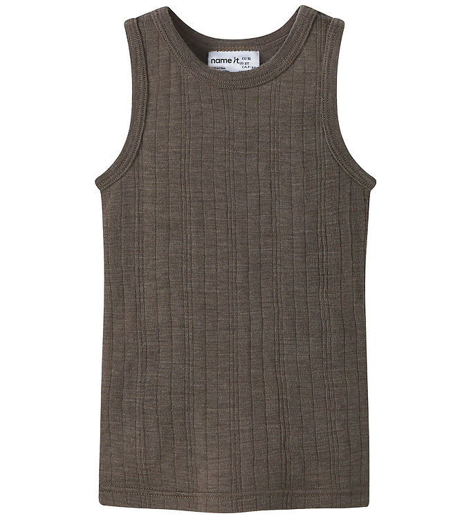 Name It Undertrøje - Uld - NmmWang - Morel