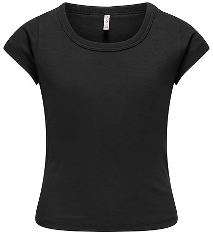 Kids Only T-shirt - Rib - KogLucky - Sort