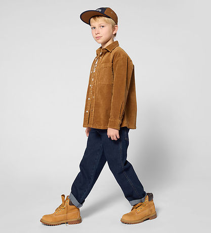 Timberland Skjorte - Fløjl - Chocolate Brown