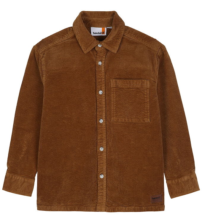 Timberland Skjorte - Fløjl - Chocolate Brown