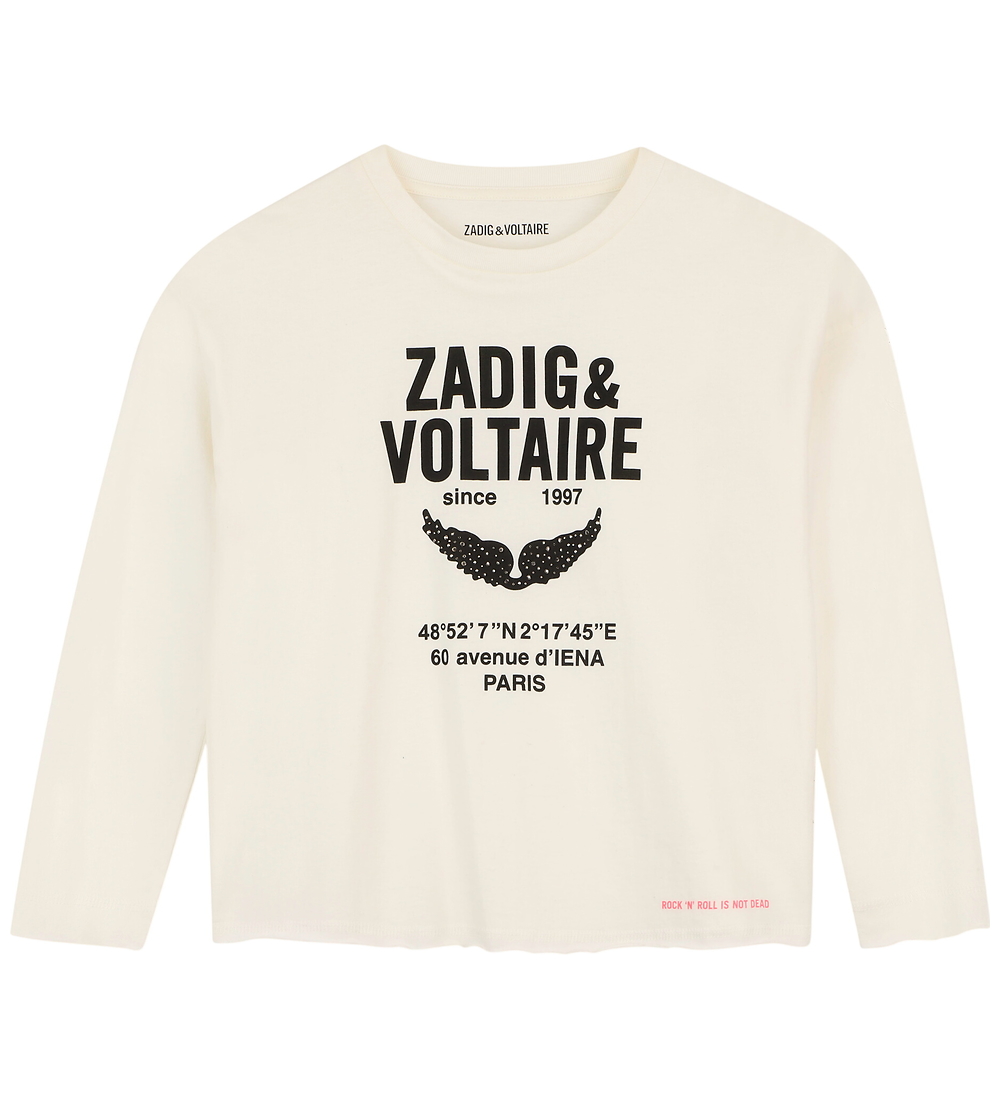 Zadig Voltaire T-Shirt - Off White - Zadig Voltaire - 16 ans 176 - T-Shirt 63 €