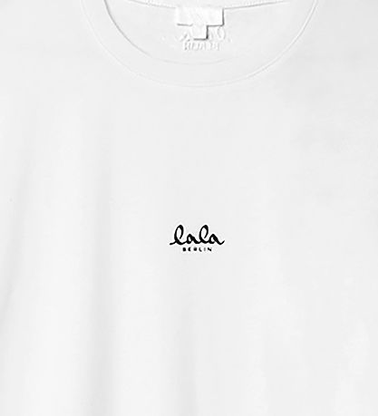 Lala Berlin T-shirt - White/Black Logo
