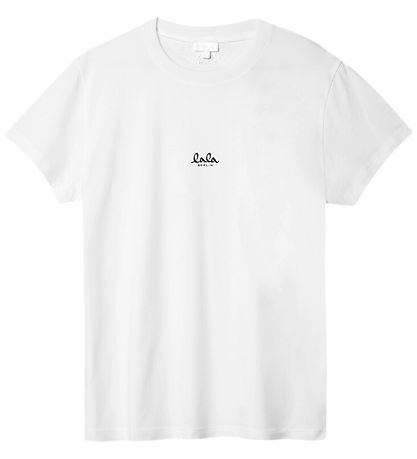 Lala Berlin T-shirt - White/Black Logo