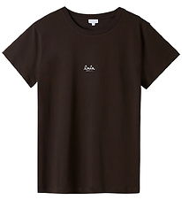 Lala Berlin T-shirt - Brown/Black Logo