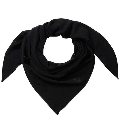 Lala Berlin Tørklæde - Triangle 4 - Cashmere - Black Sequin