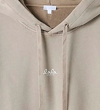 Lala Berlin Hættetrøje - Washed Beige