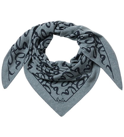 Lala Berlin Tørklæde - Cashmere - Triangle Lalagram M - Tempesta
