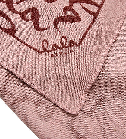 Lala Berlin Tørklæde - Cashmere - Triangle Lalagram M - Carneo