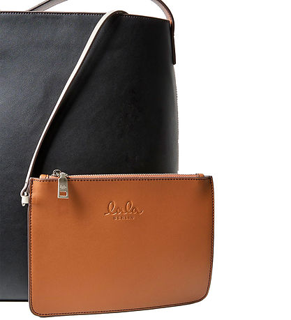 Lala Berlin Taske - Vegan Leather - Sort/Brun