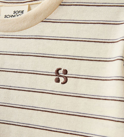 Sofie Schnoor Bluse - PenillaKB - Off White Striped