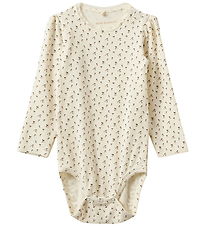Sofie Schnoor Body l/æ - Modal - DicteKB - Off White AOP Cherry