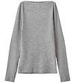 Sofie Schnoor Bluse - Rib - Viskose - GabrielleSY - Grey Melange