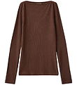 Sofie Schnoor Bluse - Rib - Viskose - GabrielleSY - Brun