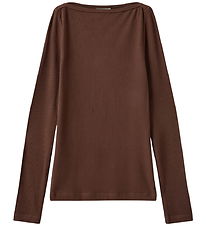 Sofie Schnoor Bluse - Rib - Viskose - GabrielleSY - Brun