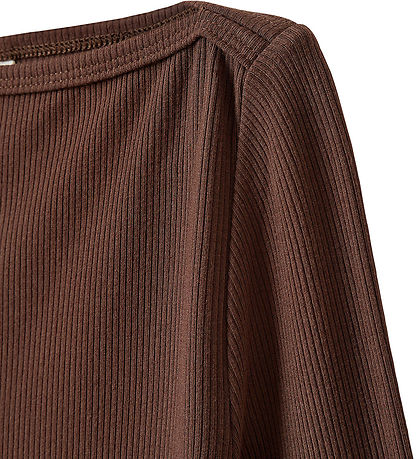 Sofie Schnoor Bluse - Rib - Viskose - GabrielleSY - Brun
