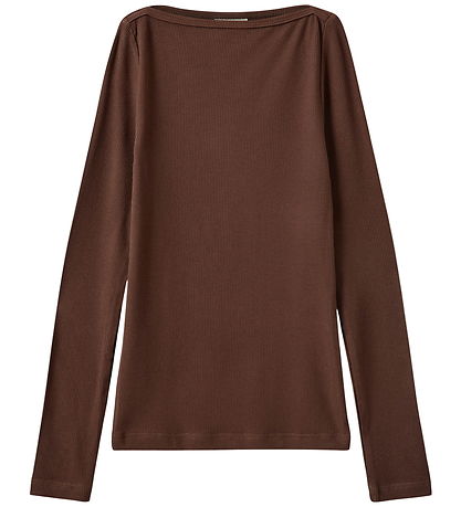 Sofie Schnoor Bluse - Rib - Viskose - GabrielleSY - Brun