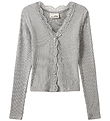Sofie Schnoor Cardigan - Rib - Viskose - AnyiaSY - Grey Melange
