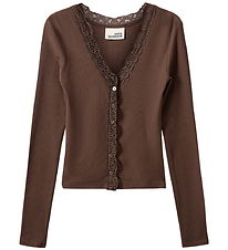 Sofie Schnoor Cardigan - Rib - Viskose - AnyiaSY - Brun