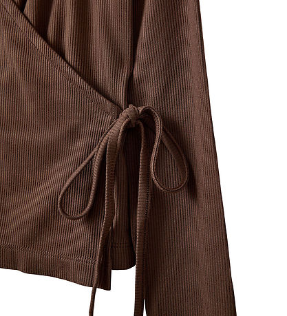 Sofie Schnoor Cardigan - Rib - Viskose - JoodySY - Brun