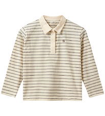 Sofie Schnoor Polobluse - CalliaSY - Off White Striped