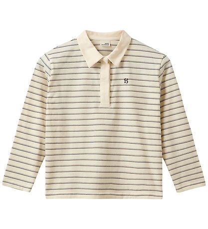 Sofie Schnoor Polobluse - CalliaSY - Off White Striped