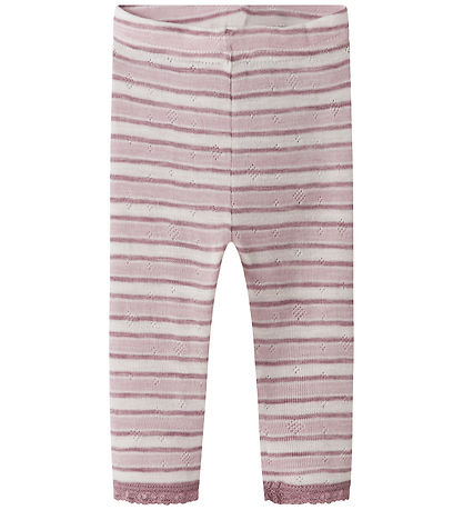 Name It Leggings - NbfWang - Snow White/Toadstool/Violet Ice