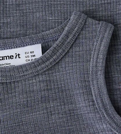 Name It Body u/æ - NbnWax - Folkstone Gray