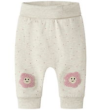 Name It Sweatpants - NbfLuelle - Peyote Melange