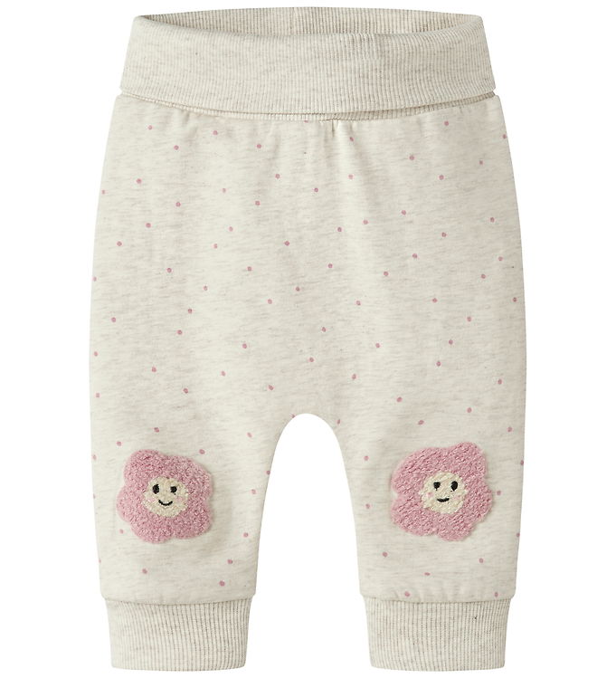 Name It Sweatpants - NbfLuelle - Peyote Melange
