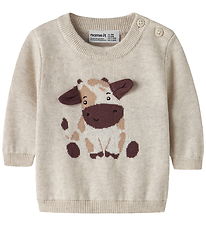 Name It Bluse - Strik - NbmLigan - Peyote Melange