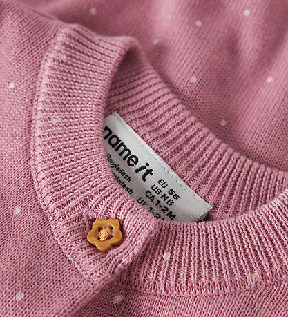 Name It Cardigan - Strik - NbfLadot - Lilas/Lotus