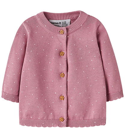 Name It Cardigan - Strik - NbfLadot - Lilas/Lotus